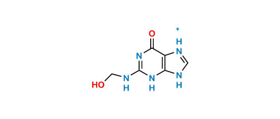 Picture of 2-((hydroxymethyl)amino)-6-oxo-6,9-dihydro-3H-purin-7-ium