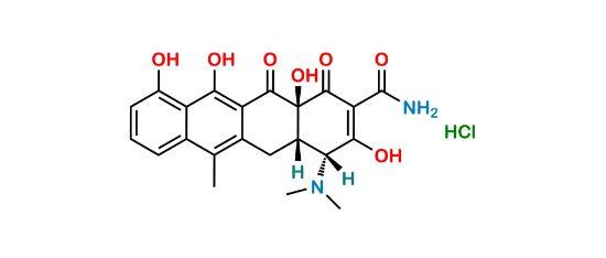 Picture of Tetracycline EP Impurity D (HCl salt)