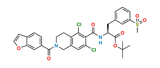 Picture of Lifitegrast Tertiary Butyl Ester Impurity;