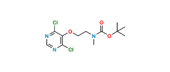 Picture of tert-butyl (2-((4,6-dichloropyrimidin-5-yl)oxy)ethyl)(methyl)carbamate