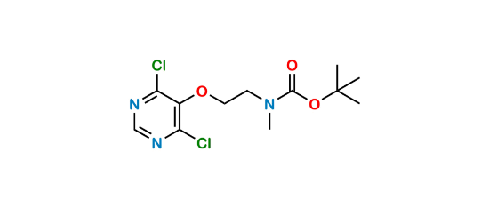 Picture of tert-butyl (2-((4,6-dichloropyrimidin-5-yl)oxy)ethyl)(methyl)carbamate