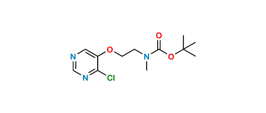Picture of tert-butyl (2-((4-chloropyrimidin-5-yl)oxy)ethyl)(methyl)carbamate