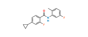Picture of 4-Cyclopropyl-2-fluoro- N-(5-fluoro-2- methylphenyl)benzamide