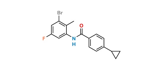 Picture of N-(3-bromo-5-fluoro-2- methylphenyl)-4- cyclopropylbenzamide