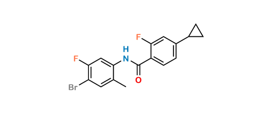 Picture of N-(4-Bromo-5-fluoro-2-methylphenyl)-4-cyclopropyl-2-fluorobenzamide