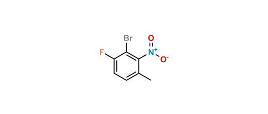 Picture of 2-bromo-1-fluoro-4-methyl-3-nitrobenzene