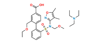 Picture of Sparsentan Ethoxy Methyl Acid Impurity Triethylamine Salt