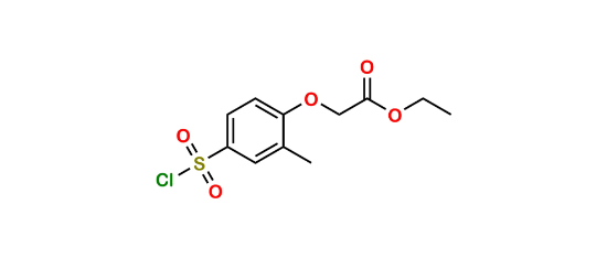 Picture of Ethyl 2-(4-(chlorosulfonyl)-2-methylphenoxy)acetate