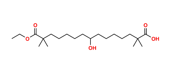 Picture of Bempedoic Acid Mono ester hydroxy Impurity