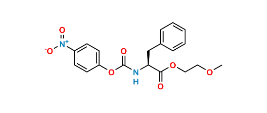 Picture of N-[(4-nitrophenoxy)carbonyl]-L-phenylalanine,2-methoxyethyl ester