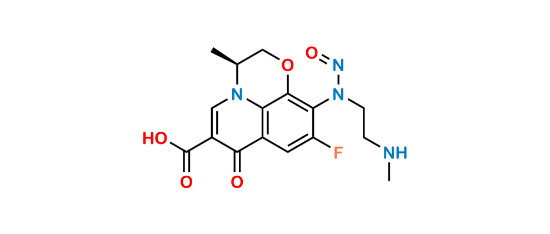 Picture of N-Nitroso Levofloxacin EP Impurity G (Possibility 1)
