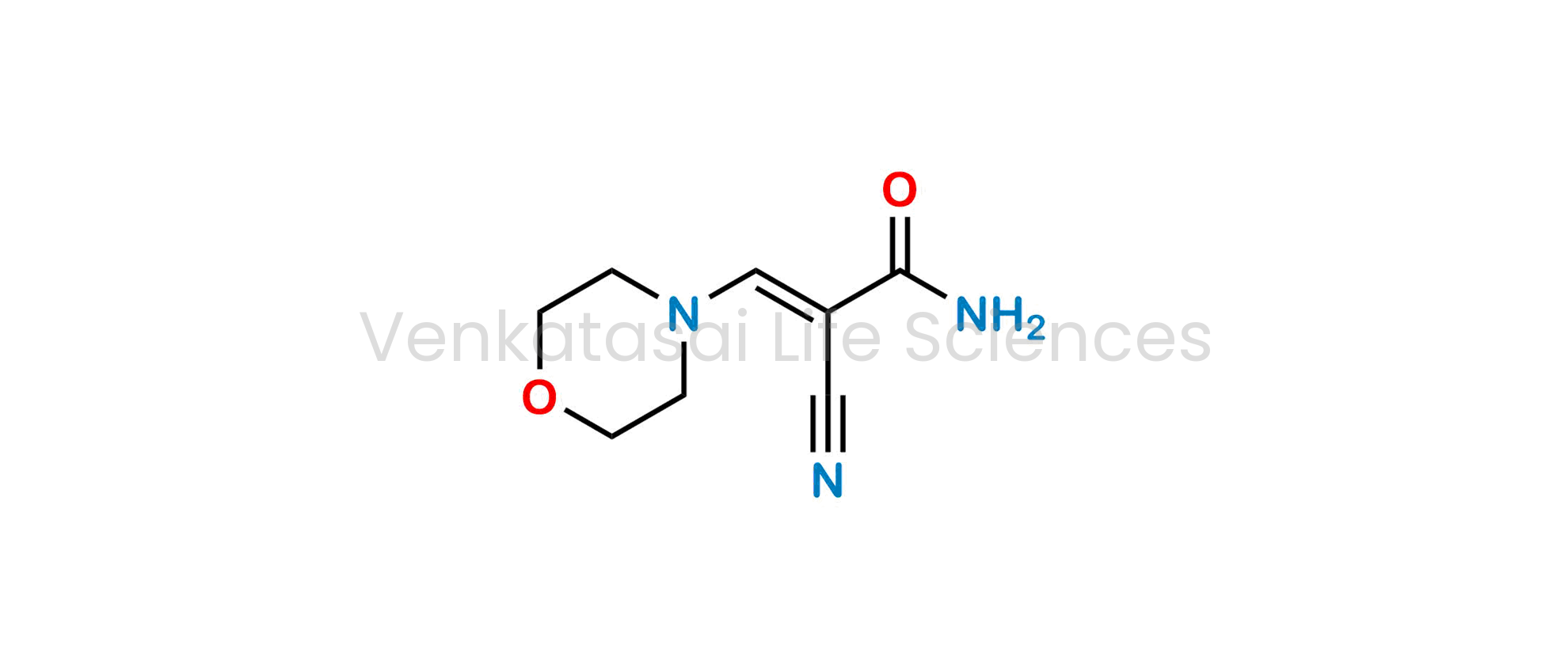 2-cyano-3-morpholinoacrylamide