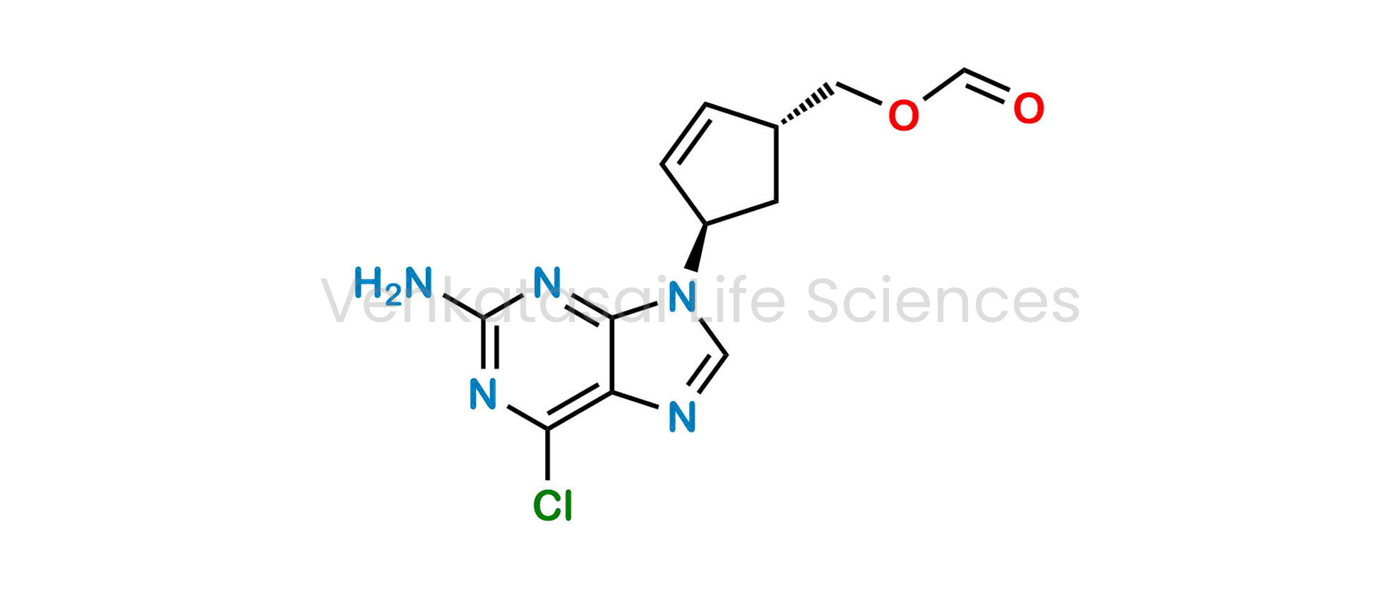 ((1R,4R)-4-(2-Amino-6-chloro-9H-purin-9-yl)cyclopent-2-en-1-yl)methyl formate