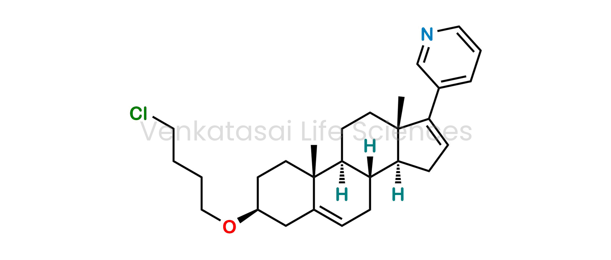 3?-(4-Chlorobutoxyl)-17-(Pyridin-3-yl)androsta-5,16-diene (as per USP)