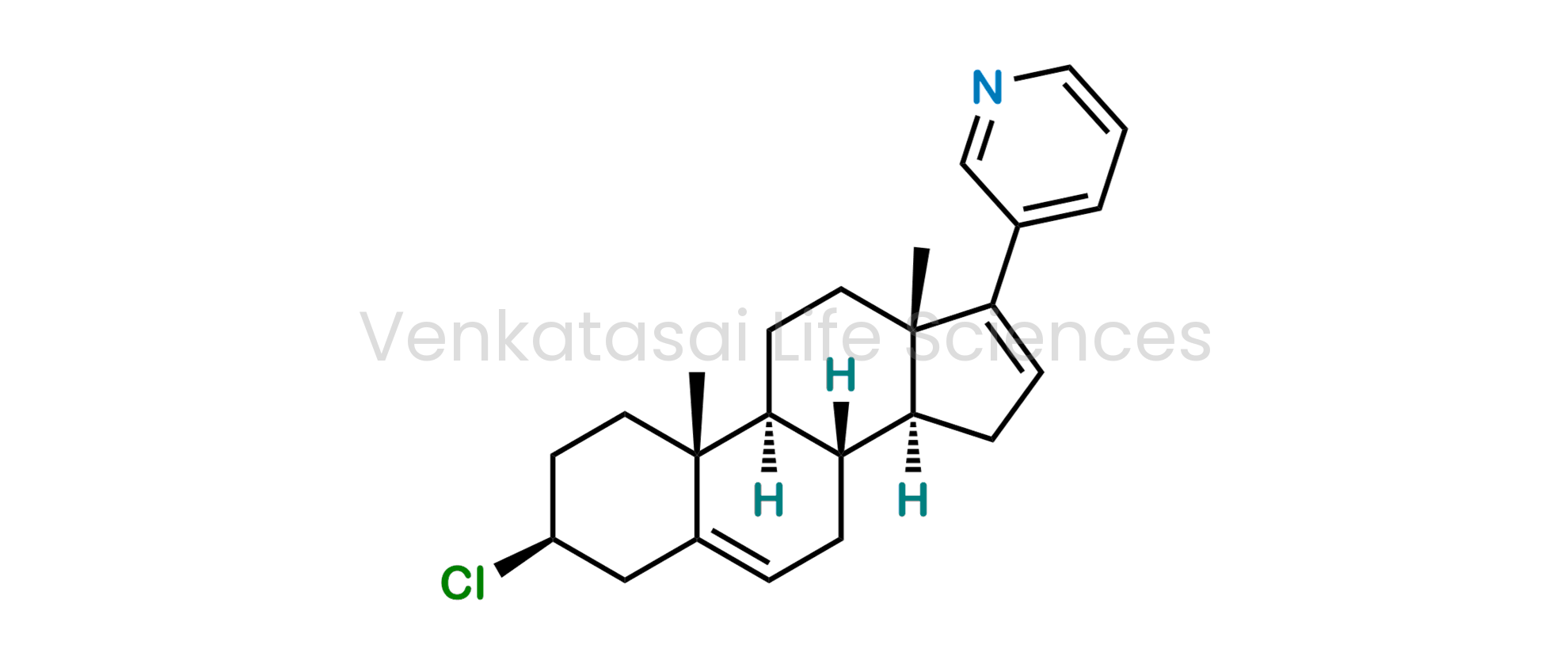 3?-Chloro-17-(pyridin-3-yl)androsta-5,16-diene (as per USP)