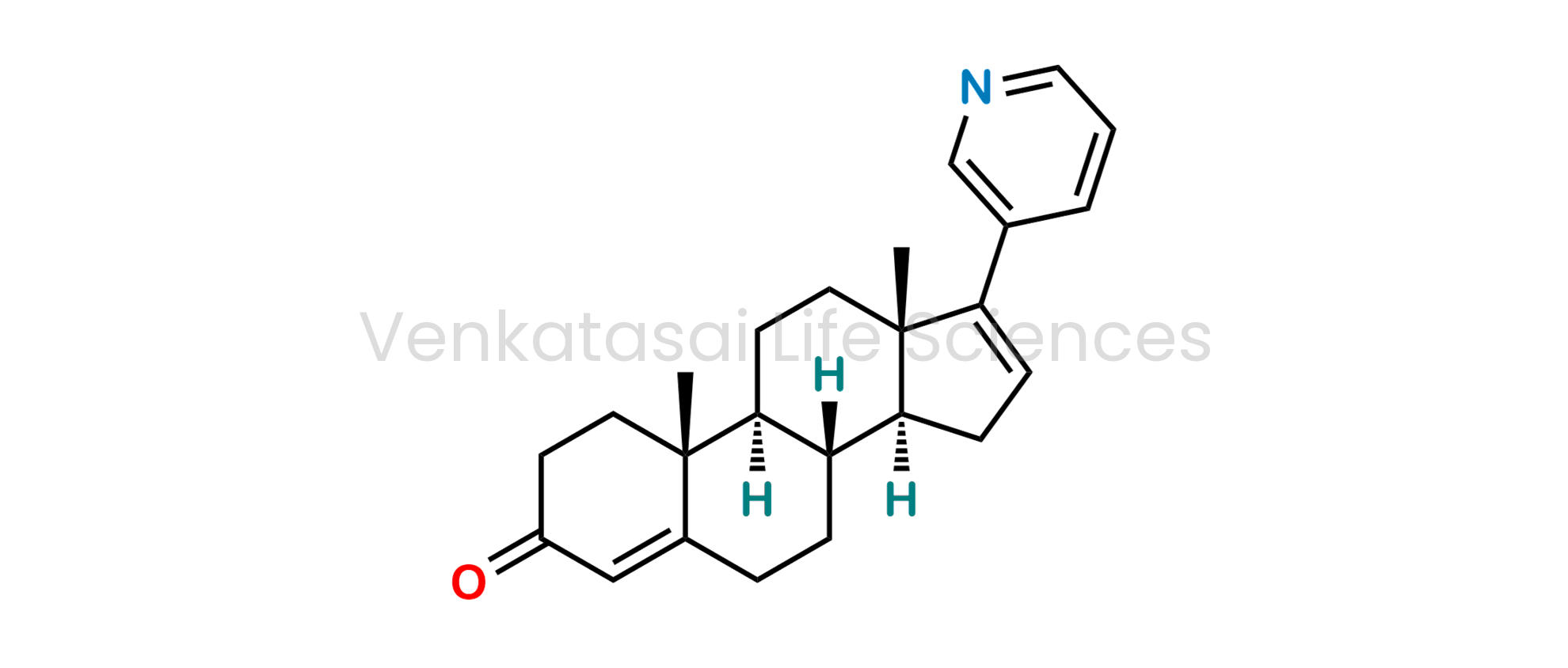 (10R,13S)-10,13-dimethyl-17-(pyridin-3-yl)-1,2,6,7,8,9,10,11,12,13,14,15-dodecahydro-3H-cyclopenta[a]phenanthren-3-one