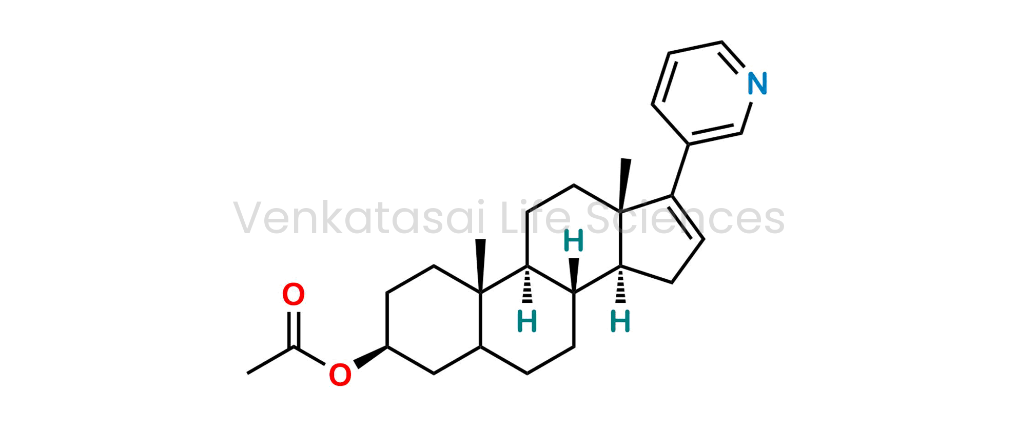 (3S,8R,9S,10S,13S,14S)-10,13-dimethyl-17-(pyridin-3-yl)-2,3,4,5,6,7,8,9,10,11,12,13,14,15-tetradecahydro-1H-cyclopenta[a]phenanthren-3-yl acetate