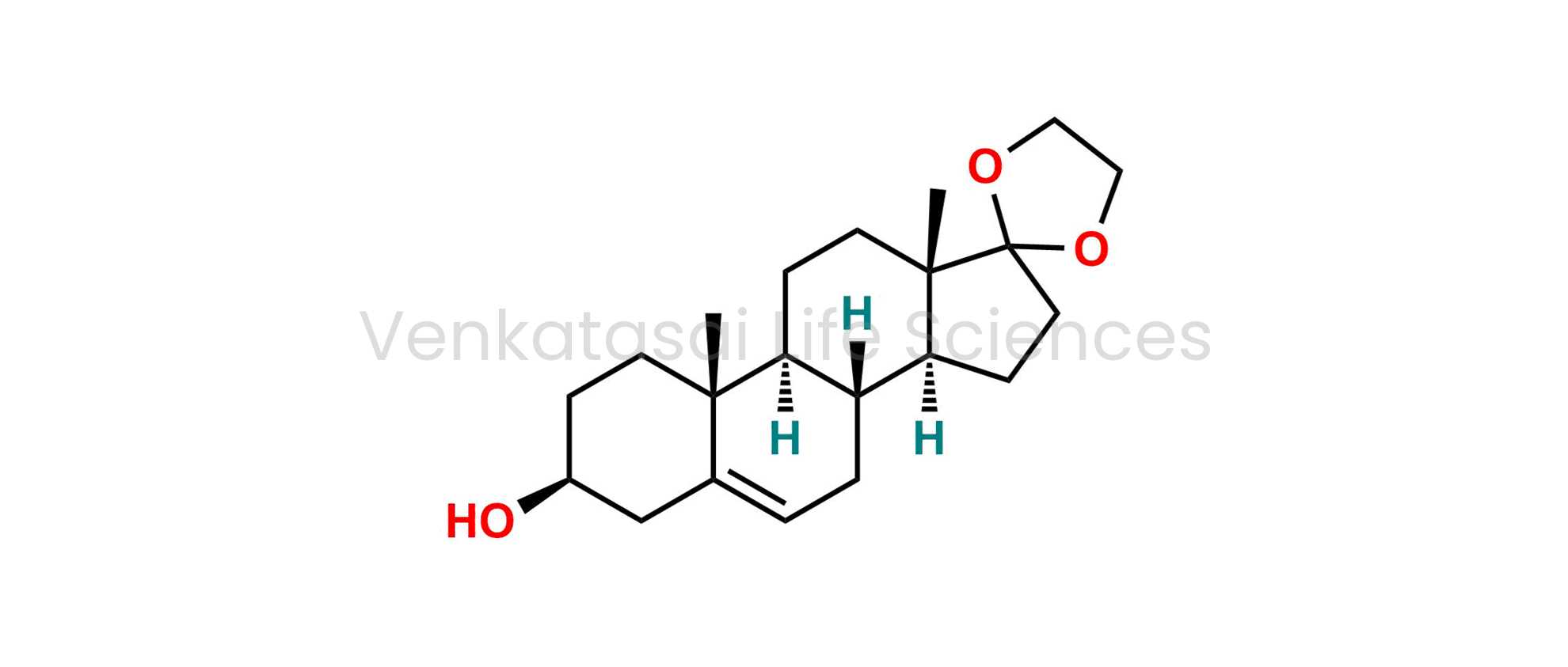 (3S,8R,9S,10R,13S,14S)-10,13-dimethyl-1,2,3,4,7,8,9,10,11,12,13,14,15,16-tetradecahydrospiro[cyclopenta[a]phenanthrene-17,2'-[1,3]dioxolan]-3-ol