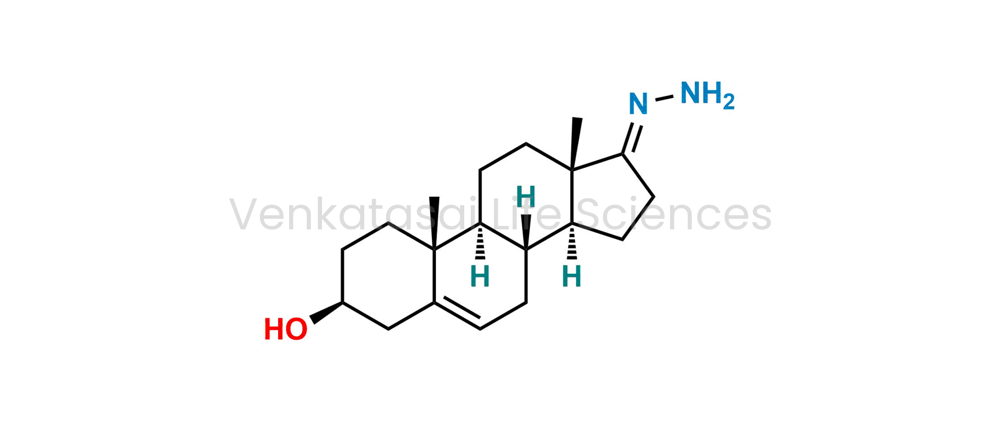 (3S,10R,13S,E)-17-hydrazineylidene-10,13-dimethyl-2,3,4,7,8,9,10,11,12,13,14,15,16,17-tetradecahydro-1H-cyclopenta[a]phenanthren-3-ol
