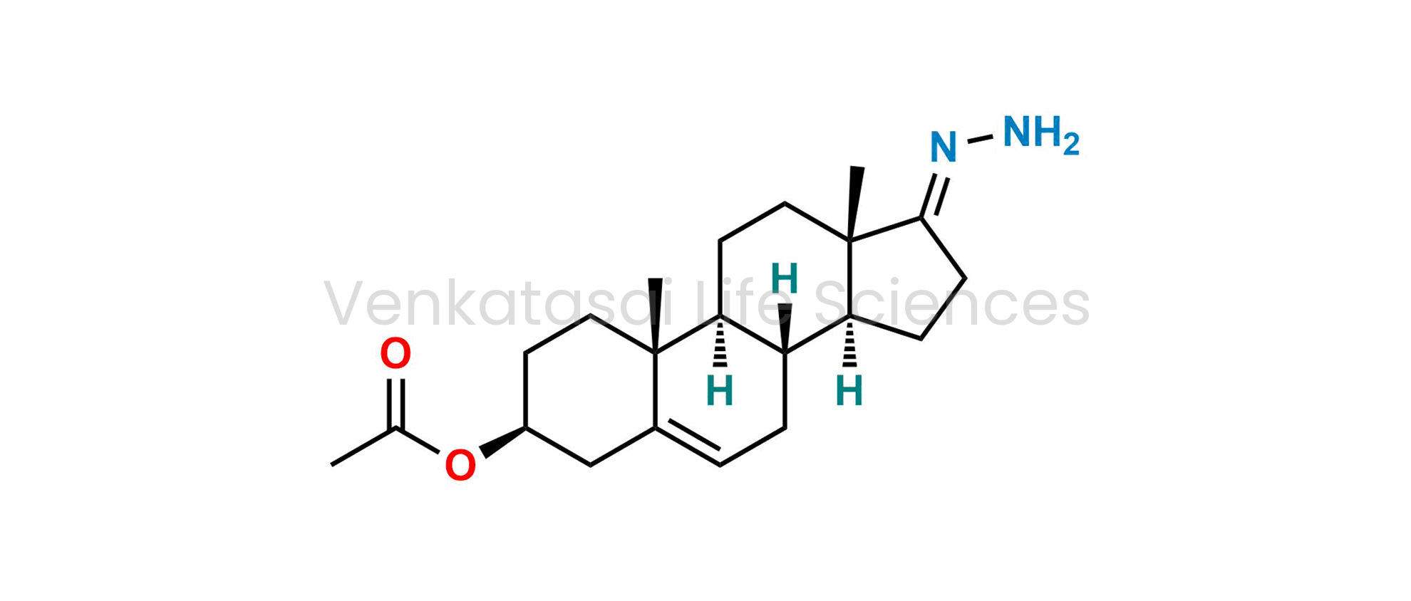(3S,10R,13S,E)-17-hydrazineylidene-10,13-dimethyl-2,3,4,7,8,9,10,11,12,13,14,15,16,17-tetradecahydro-1H-cyclopenta[a]phenanthren-3-yl acetate