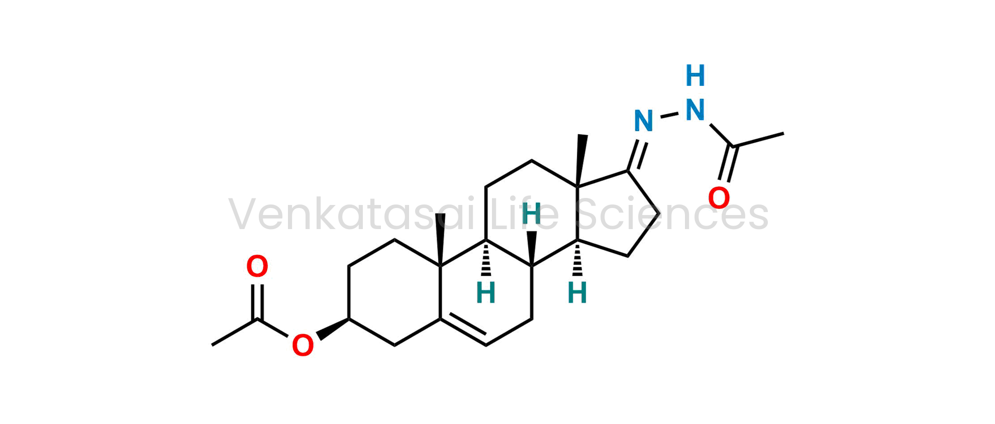 (3S,10R,13S,E)-17-(2-acetylhydrazineylidene)-10,13-dimethyl-2,3,4,7,8,9,10,11,12,13,14,15,16,17-tetradecahydro-1H-cyclopenta[a]phenanthren-3-yl acetate