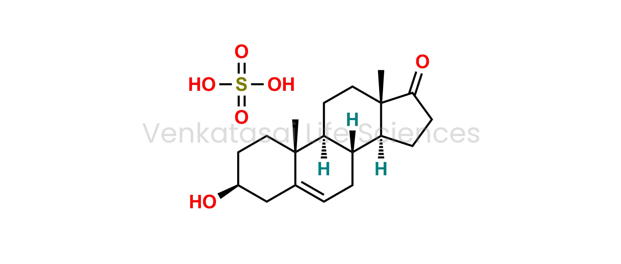 (3S,10R,13S)-3-hydroxy-10,13-dimethyl-3,4,7,8,9,10,11,12,13,14,15,16-dodecahydro-1H-cyclopenta[a]phenanthren-17(2H)-one Sulfate