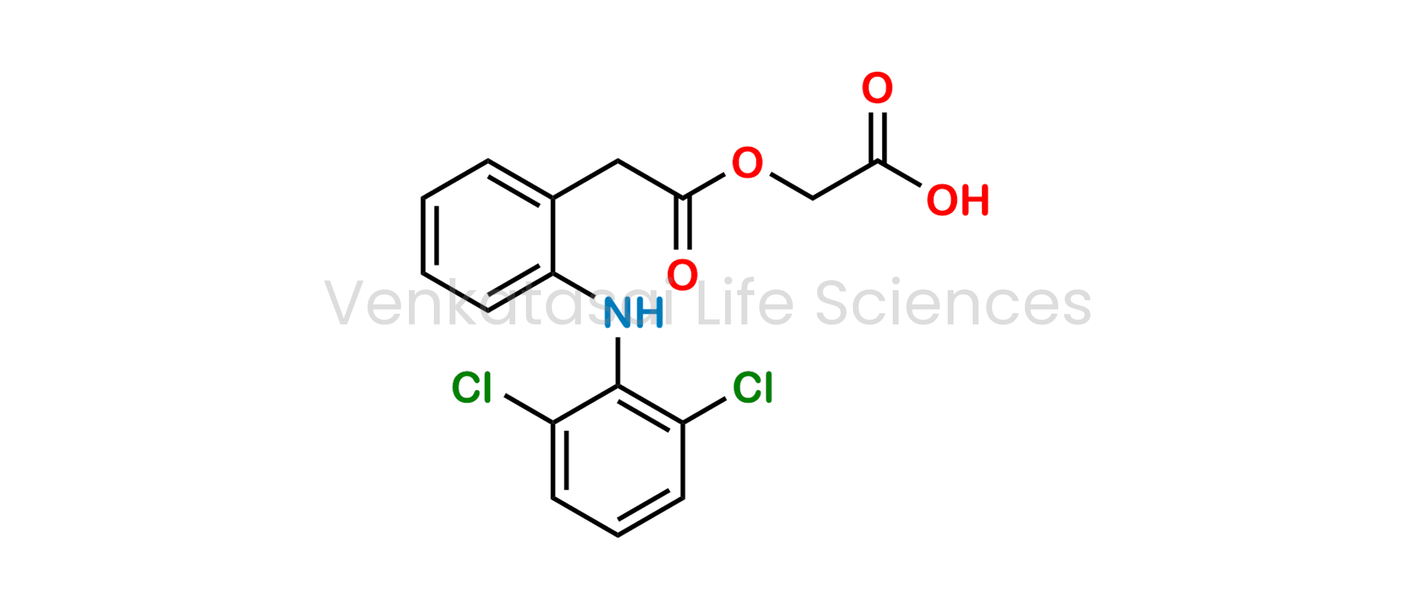 [[[2-[(2,6-Dichlorophenyl)amino]phenyl]acetyl]oxy]acetic acid