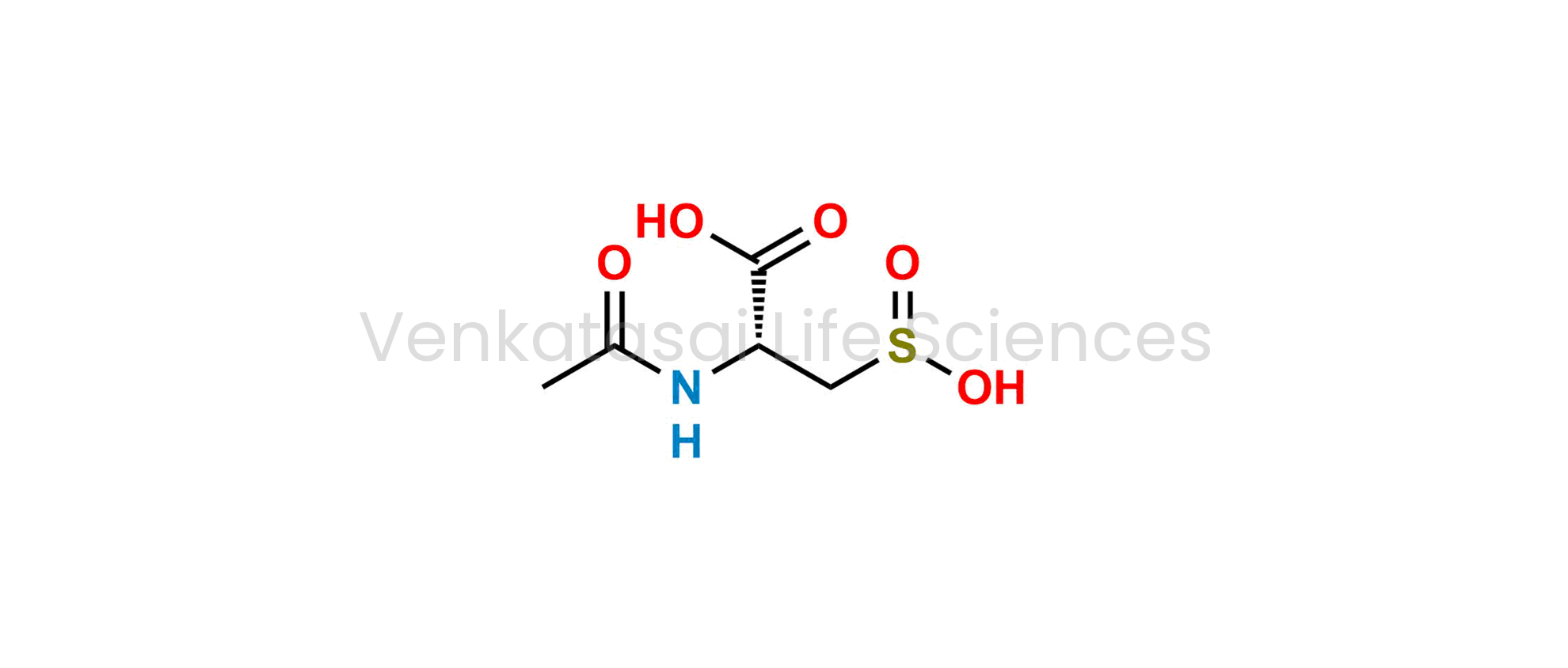 Acetyl(sulfino)-D-alanine