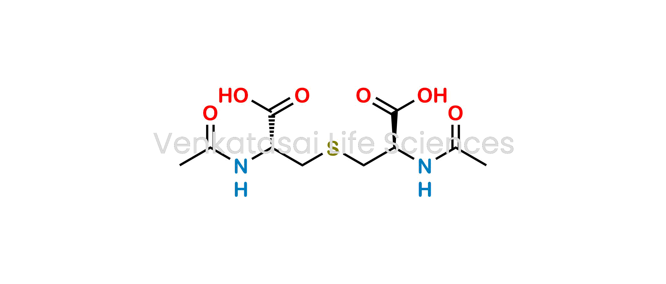 (2R,2'R)-3,3'-thiobis(2-acetamidopropanoic acid)