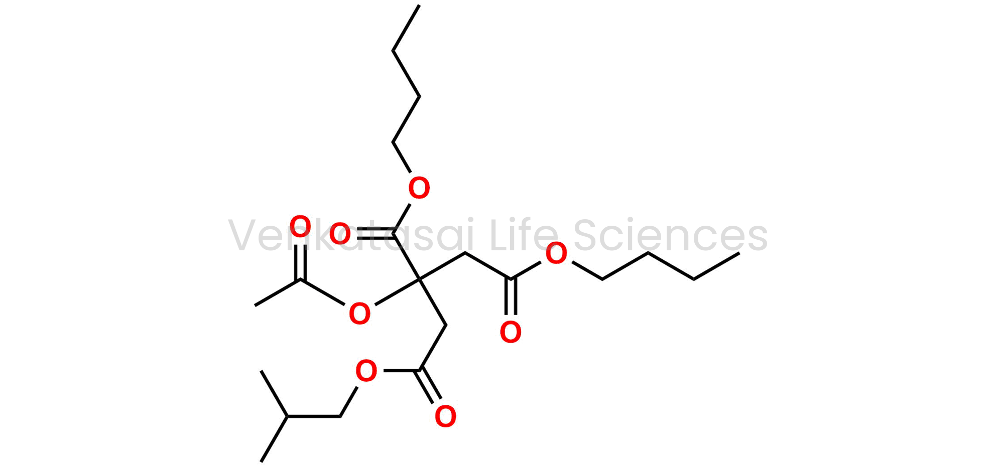 1,2-Dibutyl 3-(2-methylpropyl) 2-(acetyloxy)propane 1,2,3-tricarboxylate
