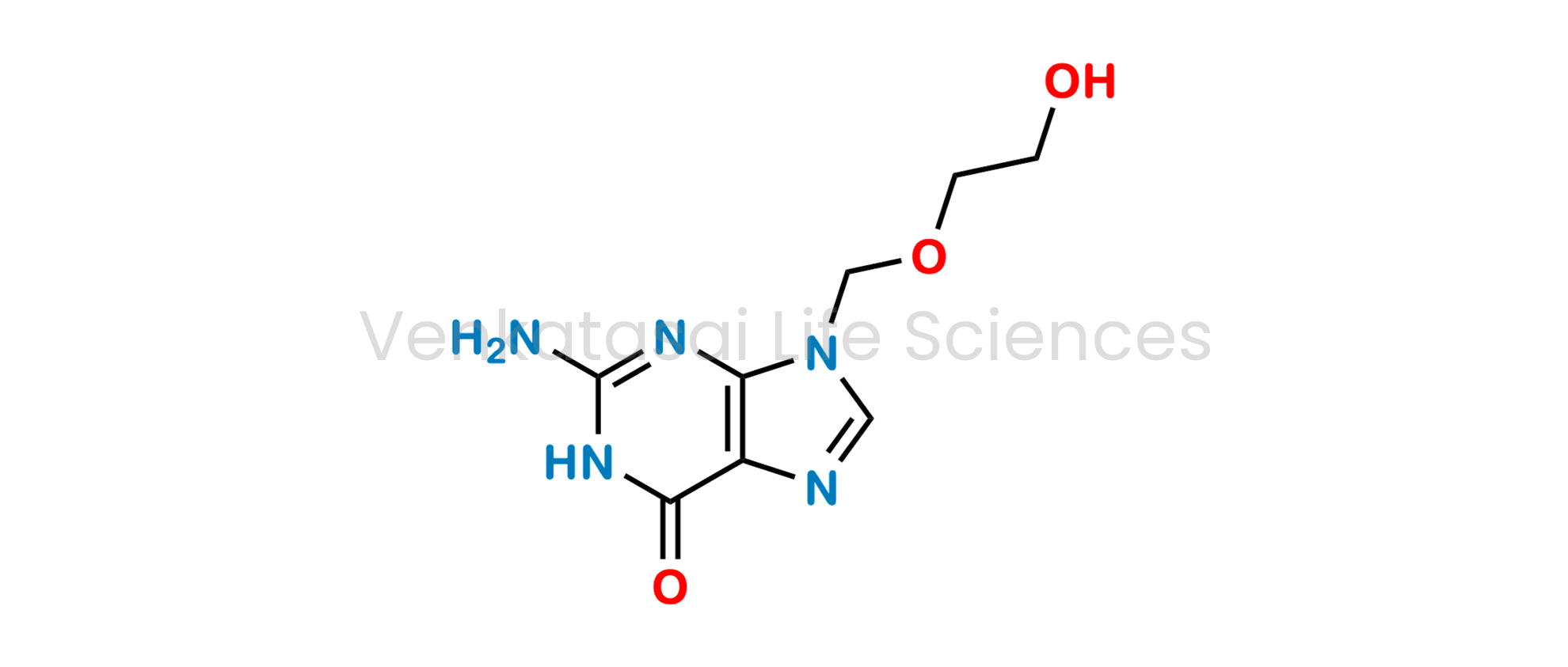 2-Amino-9-[(2-hydroxyethoxy)methyl]-1,9-dihydro-6H-purin-6-one