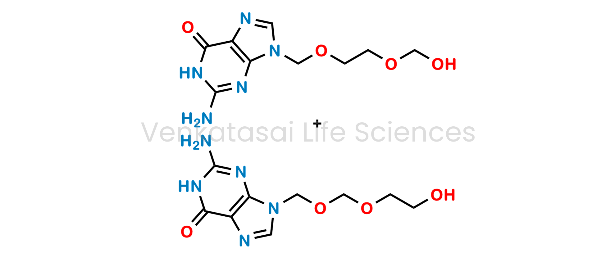 2-amino-9-((2-(hydroxymethoxy)ethoxy)methyl)-1,9-dihydro-6H-purin-6-one And 2-amino-9-(((2-hydroxyethoxy)methoxy)methyl)-1,9-dihydro-6H-purin-6-one
