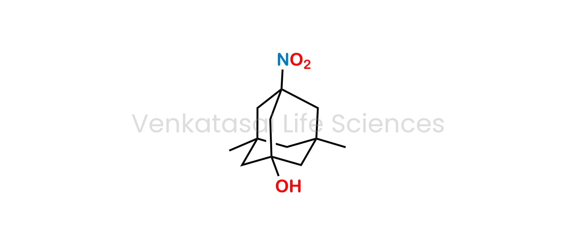 (1s,3R,5S,7r)-3,5-dimethyl-7-nitroadamantan-1-ol
