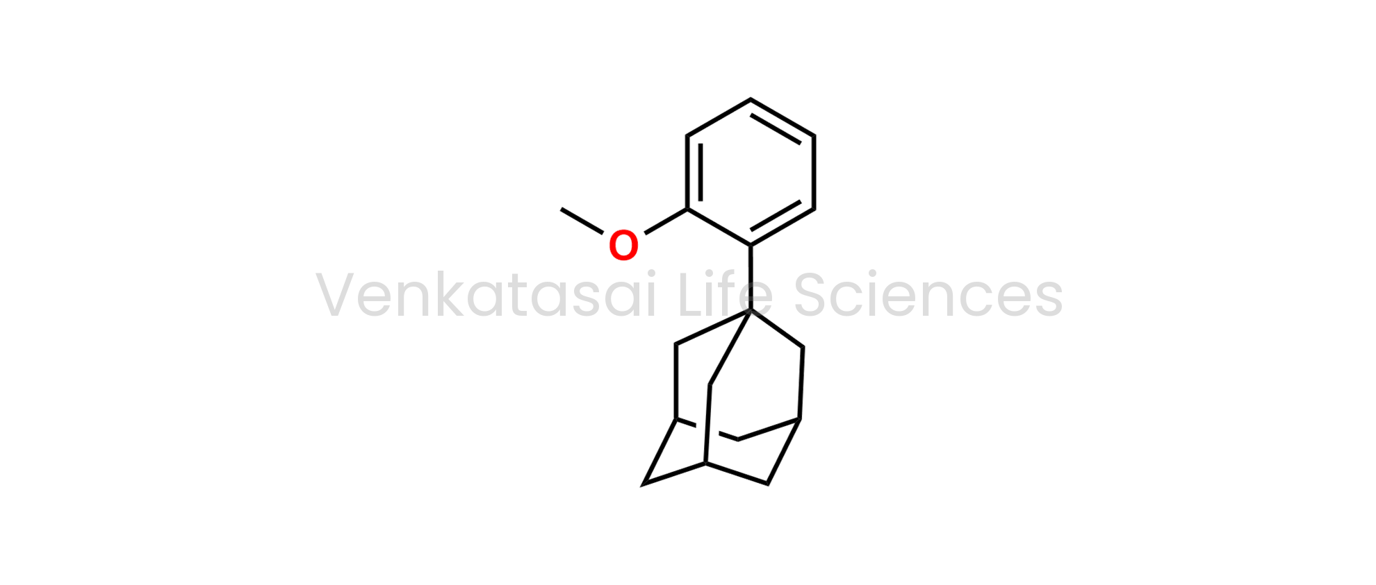 1-(2-methoxyphenyl)tricyclo[3.3.1.13,7]decane (as per EP); 2-(Adamant-1-yl)methoxybenzene (as per USP)