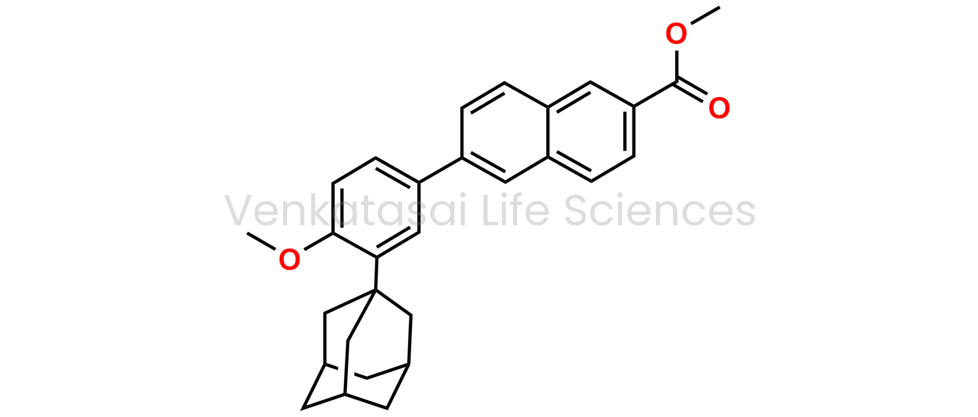 Methyl 6-[3-(1-Adamantyl)-4-methoxyphenyl]-2-naphthoate (as per USP)