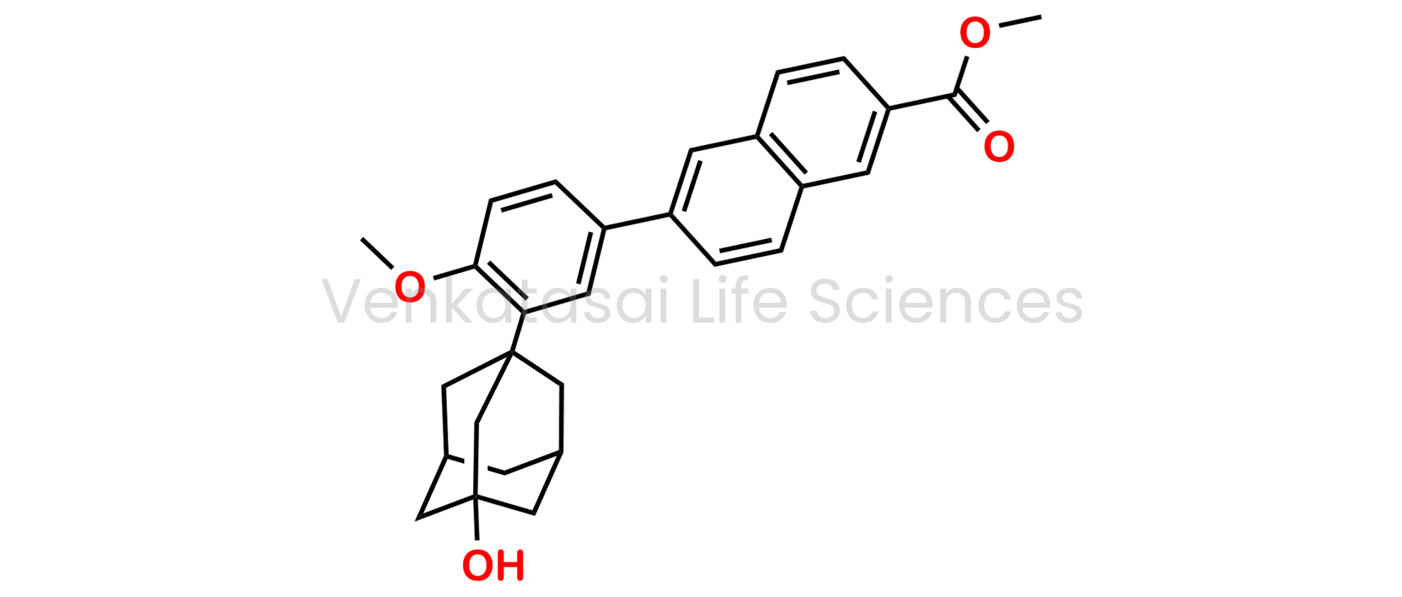 Methyl 6-(3-(3-hydroxyadamantan-1-yl)-4-methoxyphenyl)-2-naphthoate