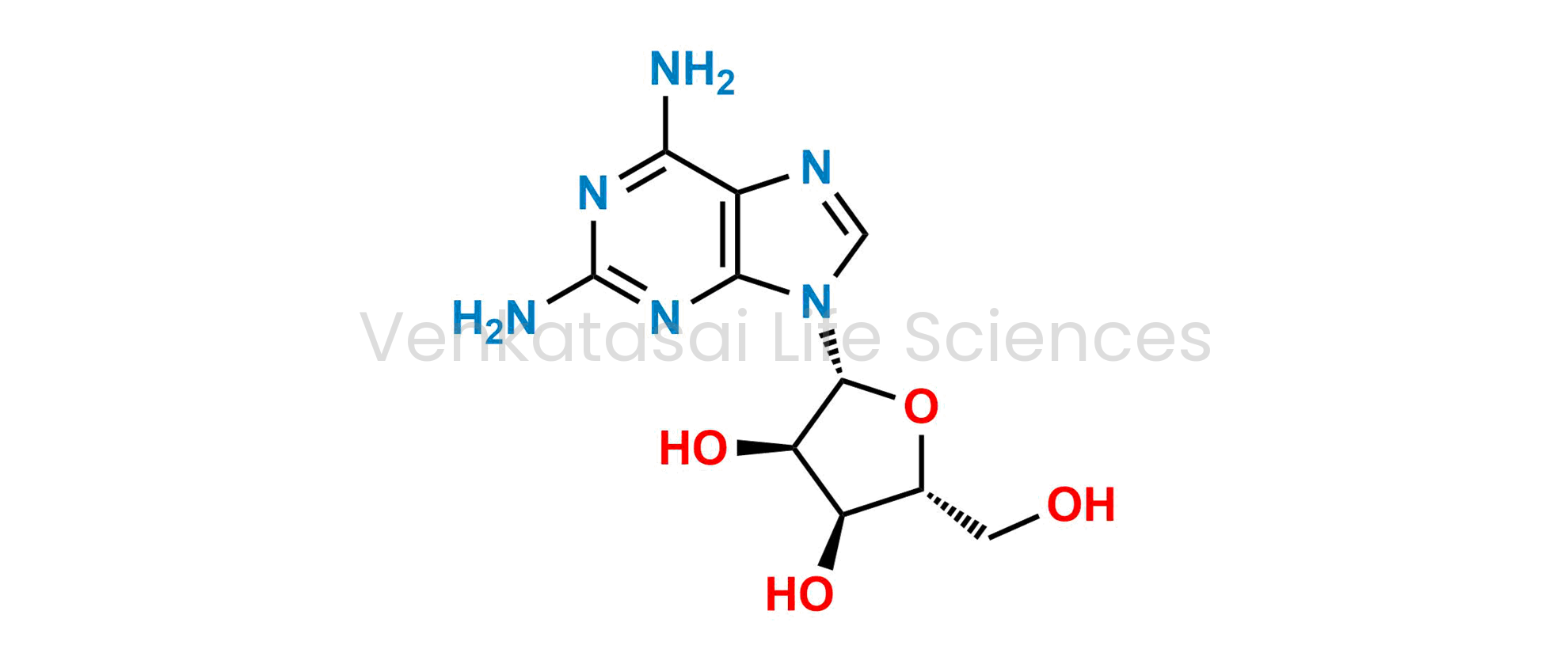 (2R,3R,4S,5R)-2-(2,6-diamino-9H-purin-9-yl)-5-(hydroxymethyl)tetrahydrofuran-3,4-diol