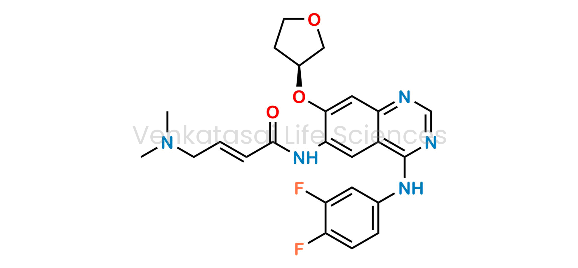 (S,Z)-N-(4-((3,4-difluorophenyl)amino)-7-((tetrahydrofuran-3-yl)oxy)quinazolin-6-yl)-4-(dimethylamino)but-2-enamide