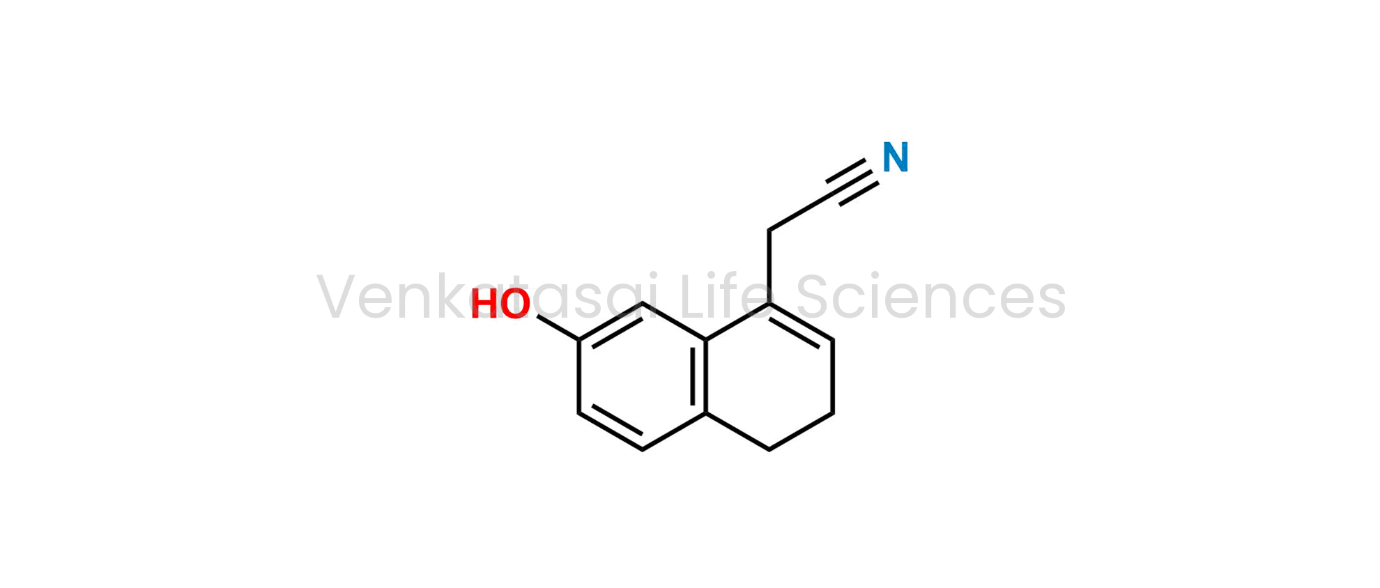 2-(7-hydroxy-3,4-dihydronaphthalen-1-yl)acetonitrile