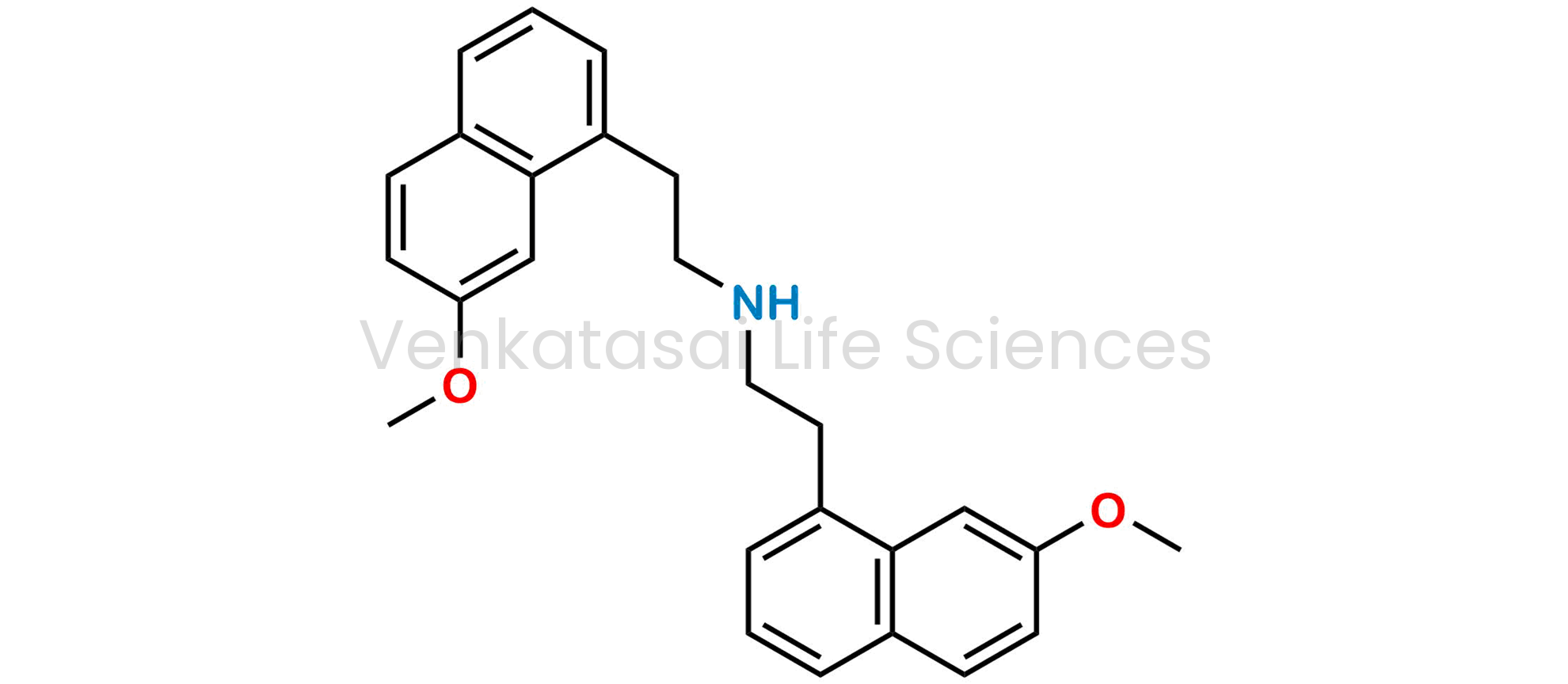Bis(2-(7-methoxynaphthalen-1-yl)ethyl)amine
