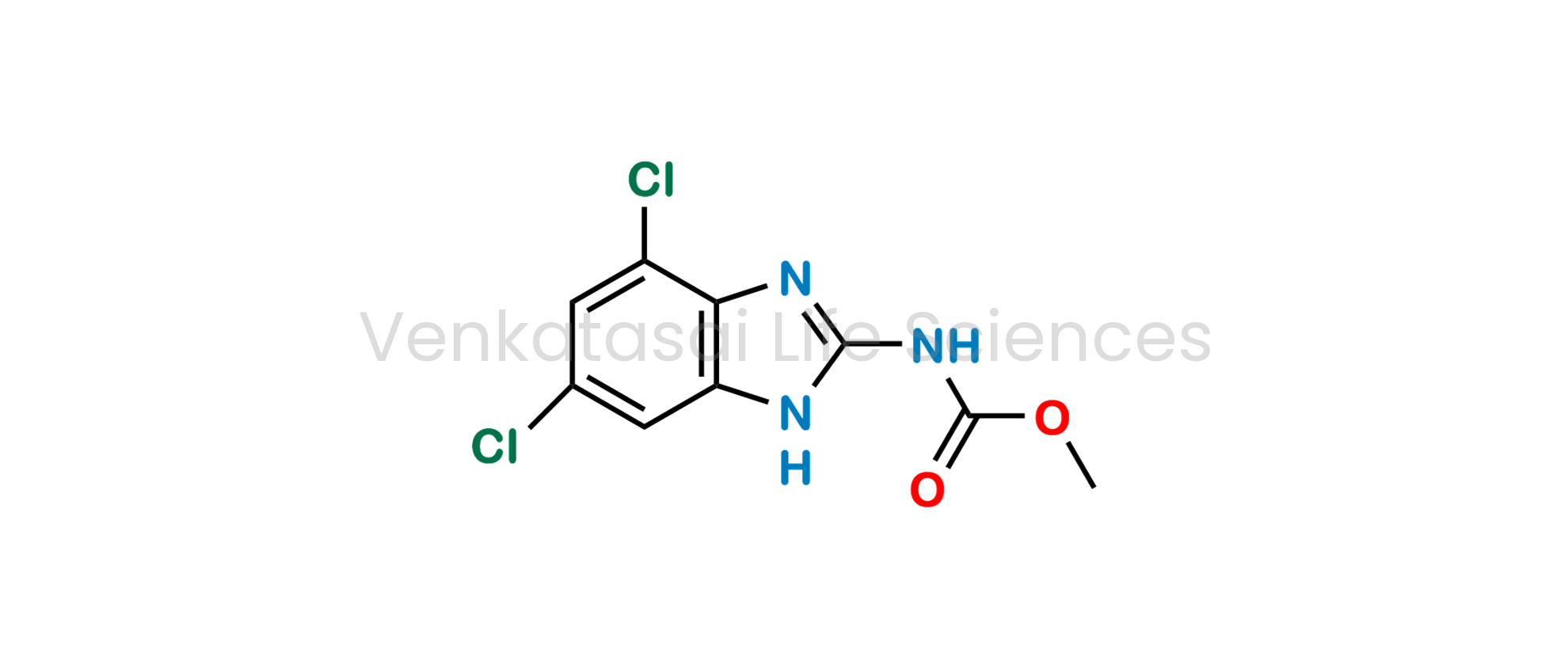 Methyl N-(4,6-dichloro-1H-benzimidazol-2-yl)carbamate (as per EP)