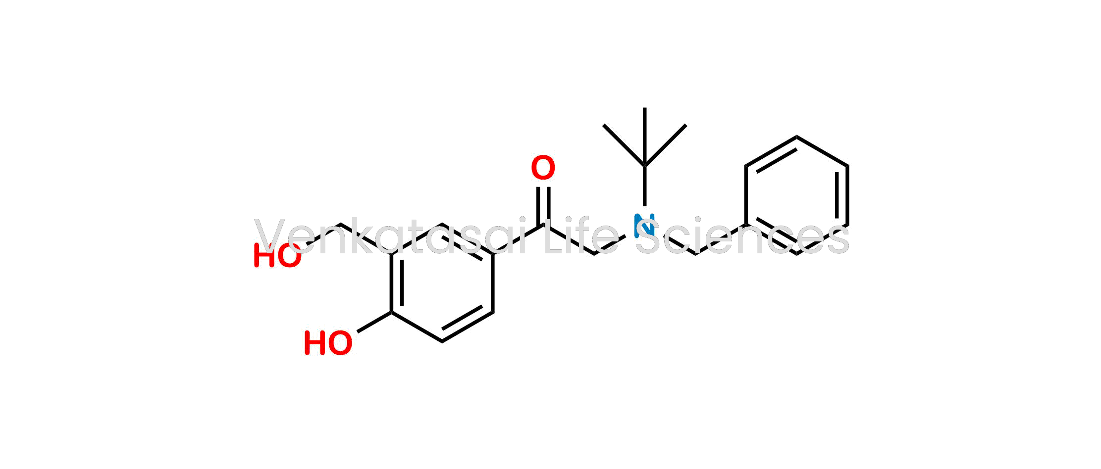 1-(4-Hydroxy-3-hydroxymethylphenyl)-2-(tert-butylbenzylamino)ethanone HCl ;2-(benzyl(tert-butyl)amino)-1-(4-hydroxy-3-(hydroxymethyl)phenyl)ethan-1-one