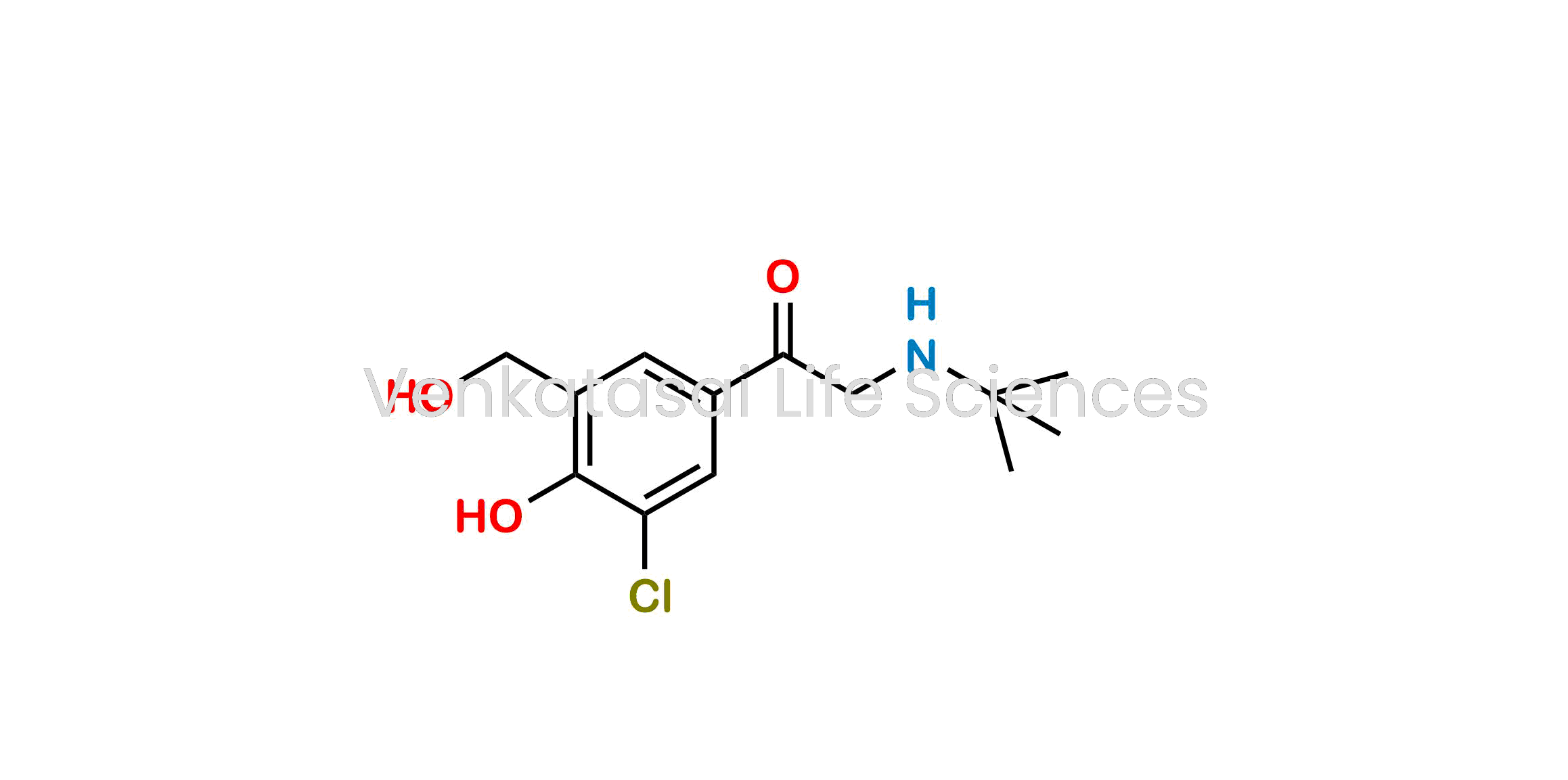 2-[(1,1-Dimethylethyl)amino]-1-[3-chloro-4-hydroxy-5(hydroxymethyl)phenyl] ethanone ; 2-(tert-butylamino)-1-(3-chloro-4-hydroxy-5-(hydroxymethyl)phenyl)ethan-1-one