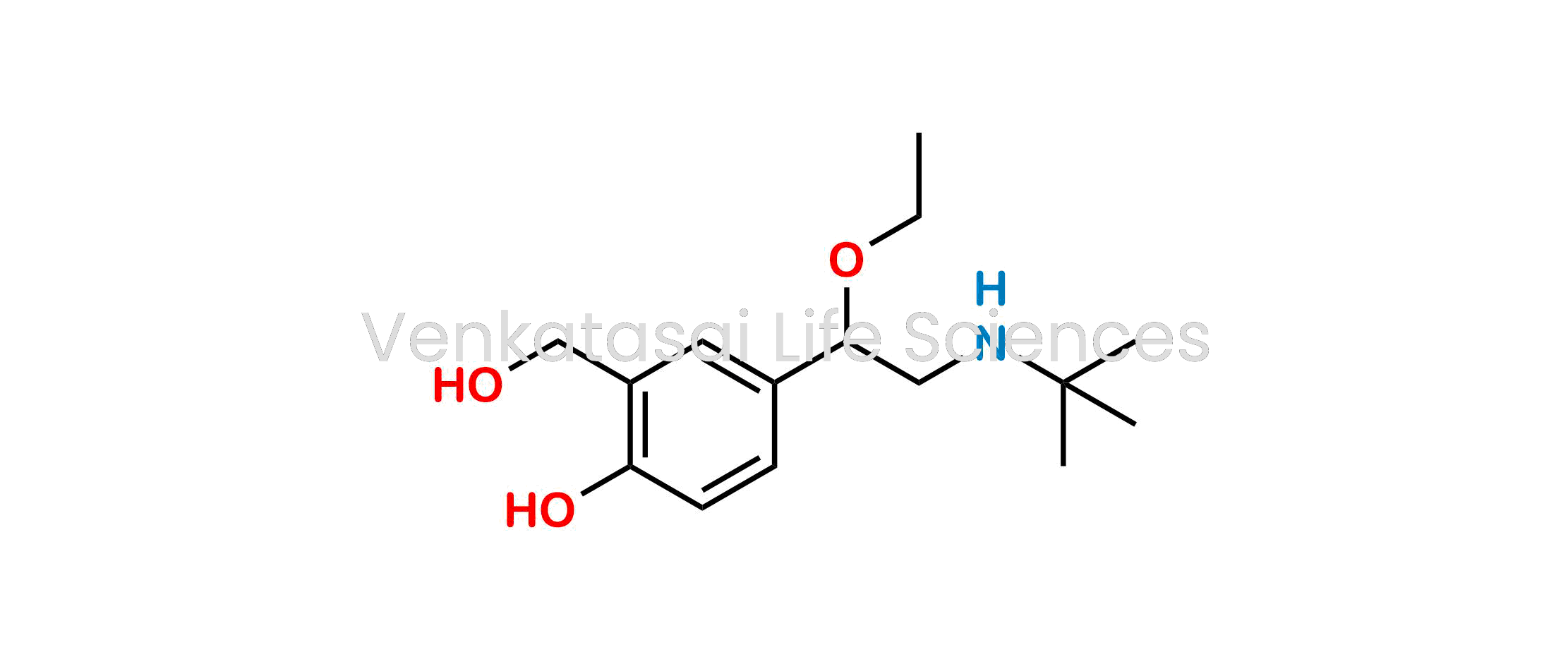 4-(2-(Tert-butylamino)-1-ethoxyethyl)-2-(hydroxymethyl)phenol