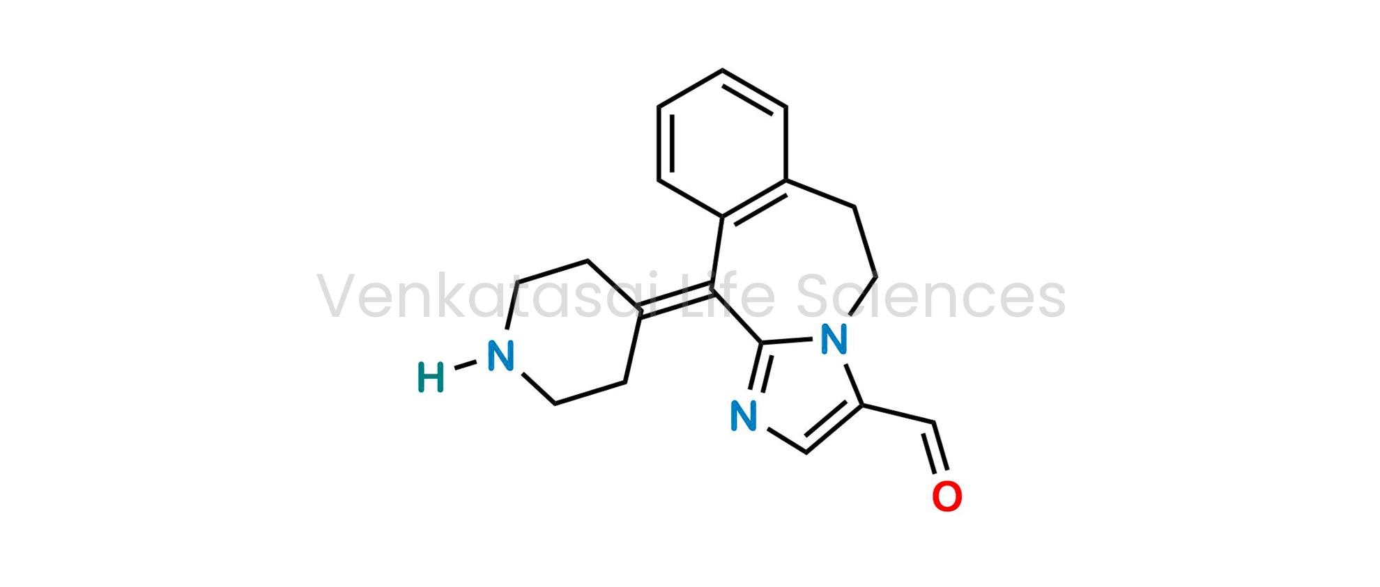 11-(piperidin-4-ylidene)-6,11-dihydro-5H-benzo[d]imidazo[1,2-a]azepine-3-carbaldehyde