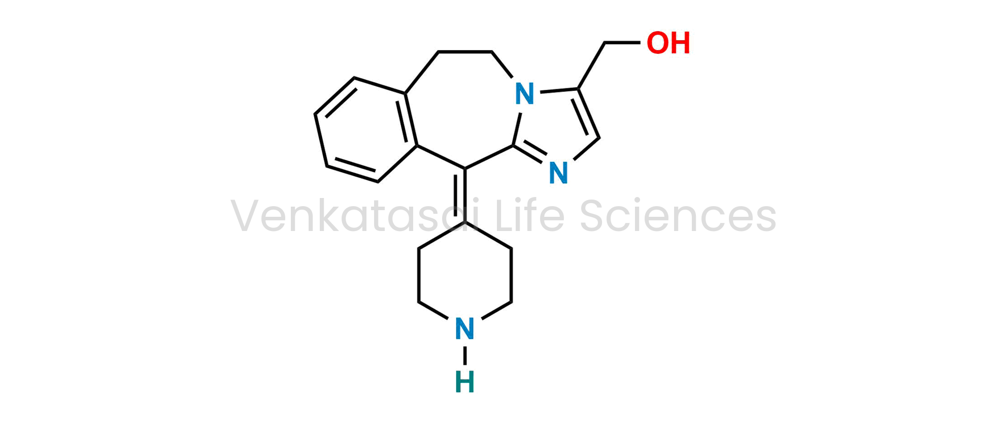 (11-(piperidin-4-ylidene)-6,11-dihydro-5H-benzo[d]imidazo[1,2-a]azepin-3-yl)methanol