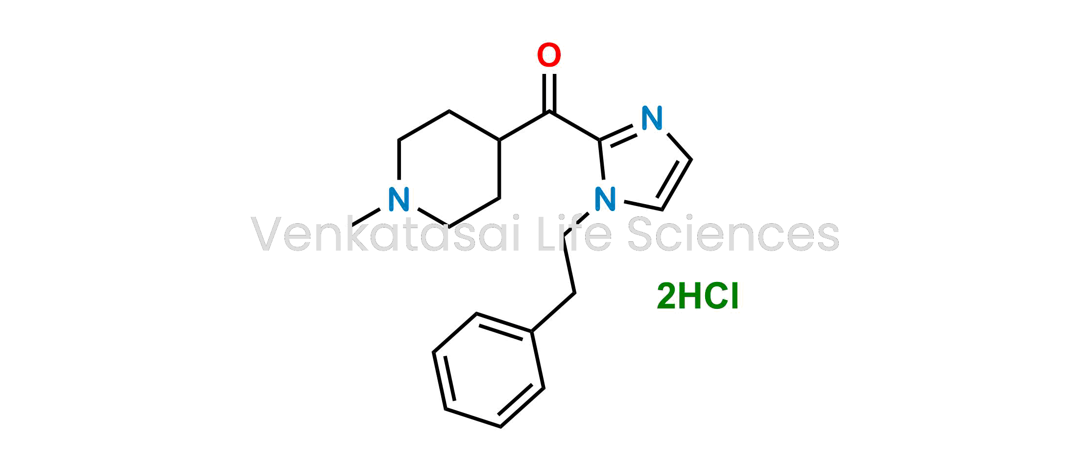 (1-methylpiperidin-4-yl)(1-phenethyl-1H-imidazol-2-yl)methanone Dihydrochloride