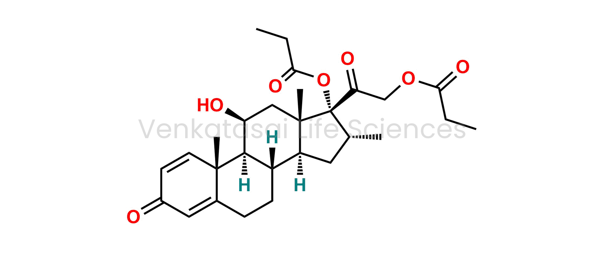11?,17,21-Trihydroxy-16?-methylpregna-1,4-diene-3,20-dione 17,21-dipropionate (as per USP)