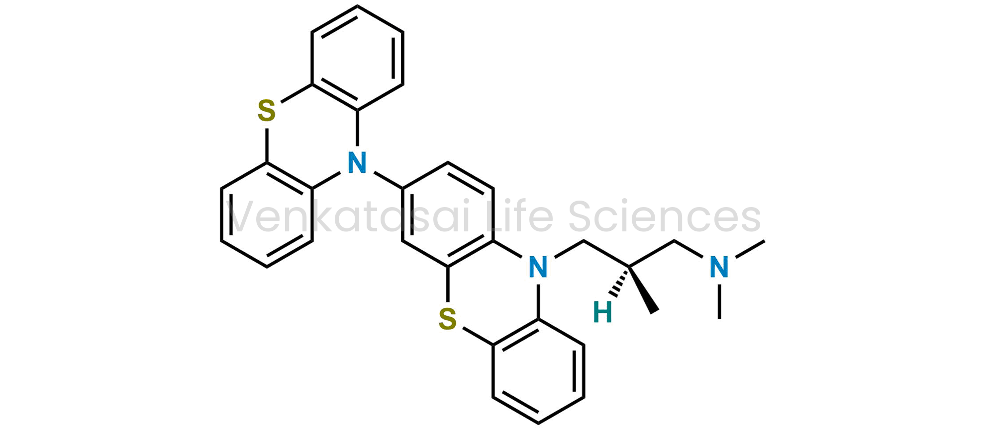 (2RS)-N,N,2-Trimethyl-3-(10H-3,10'-biphenothiazin phenothiazin-10-yl)propan-1-amine