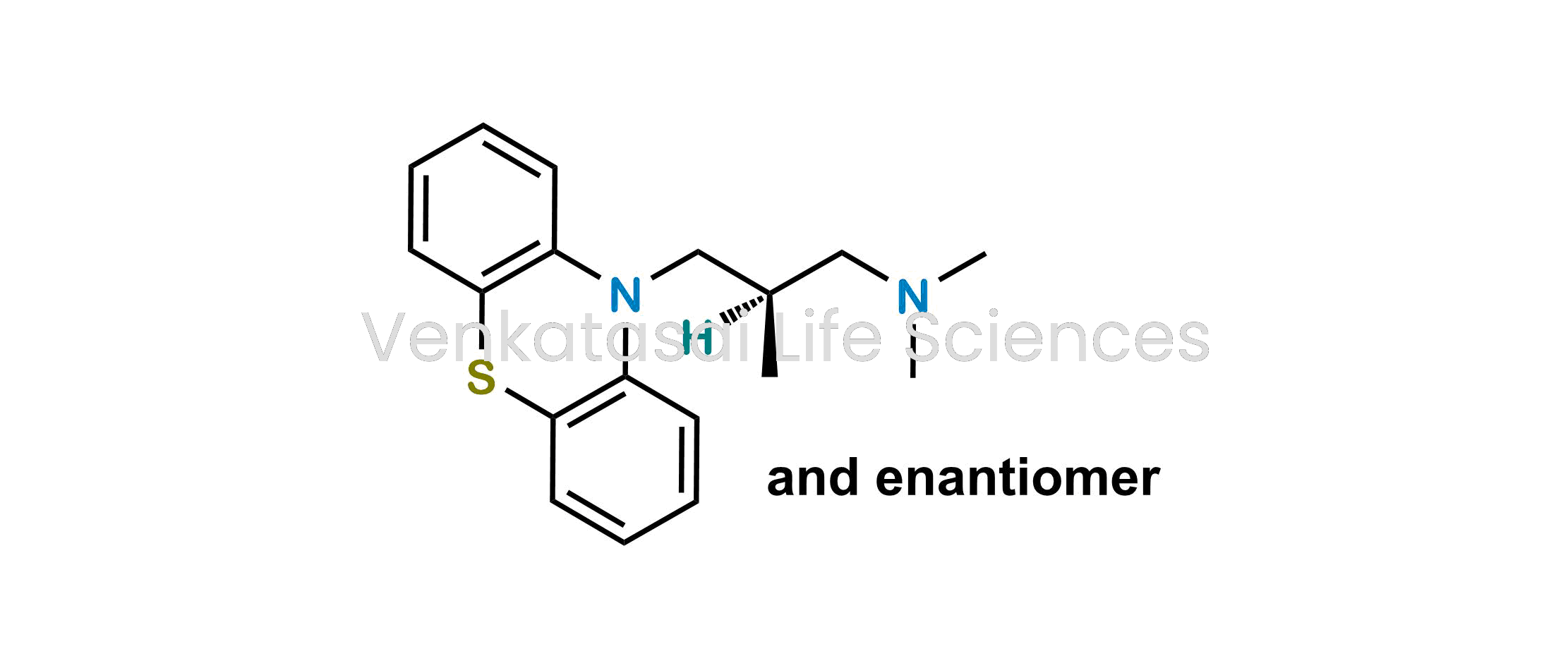 (2RS)-N,N,2-Trimethyl-3-(10H-phenothiazin-10-yl)propan-1-amine (as per EP)